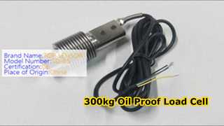 300 কেজি লোড সেল অয়েল প্রুফ একক শিয়ার রশ্মি